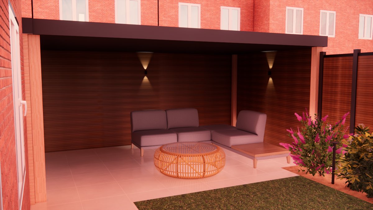 Ontwerp dat wij maakten voor een tuin in Berkel en Rodenrijs, beeld 4