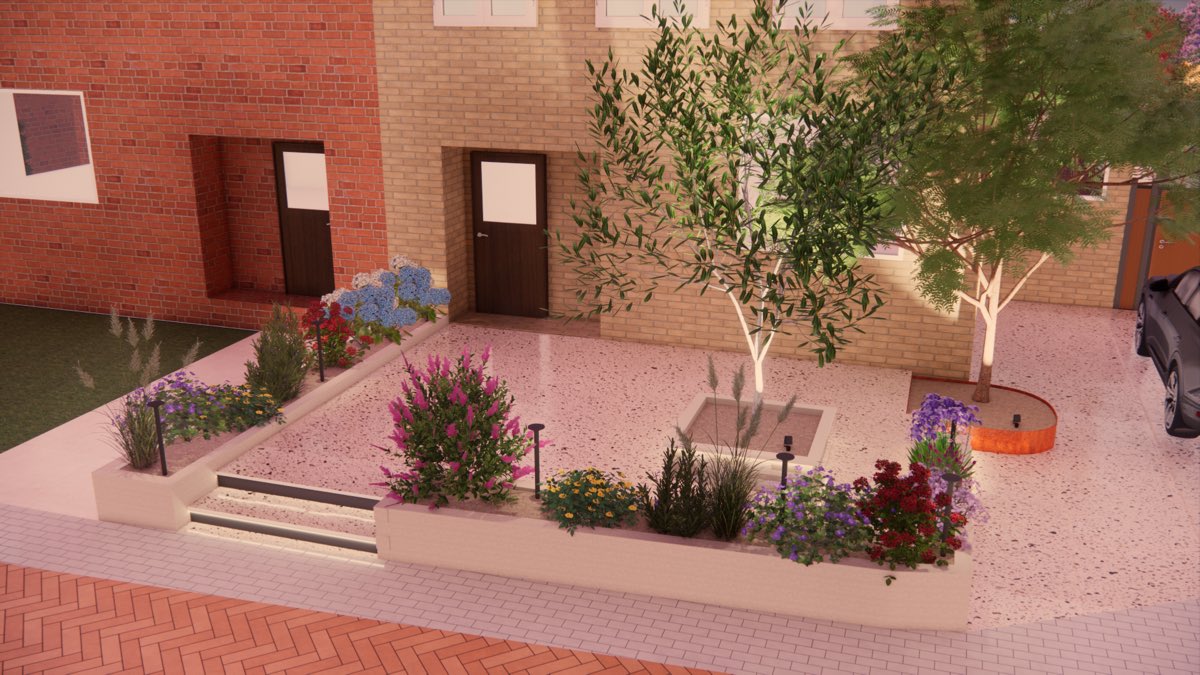 Ontwerp dat wij maakten voor een tuin in Capelle aan den IJssel, beeld 4