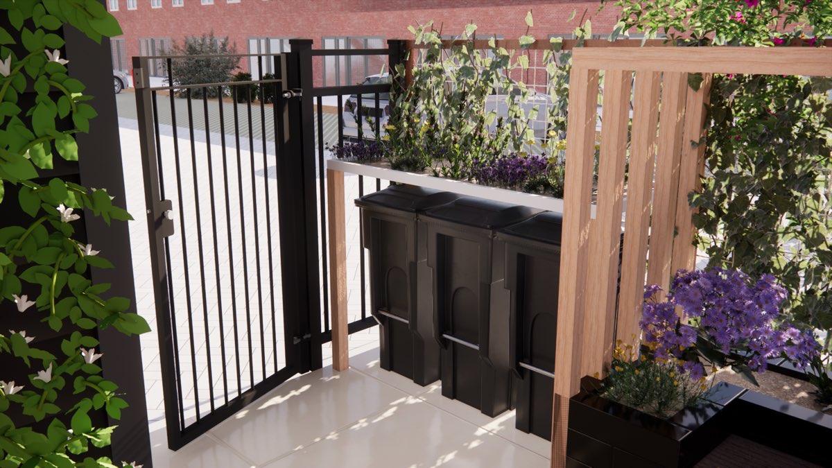 Ontwerp dat wij maakten voor een tuin in Pijnacker, beeld 3