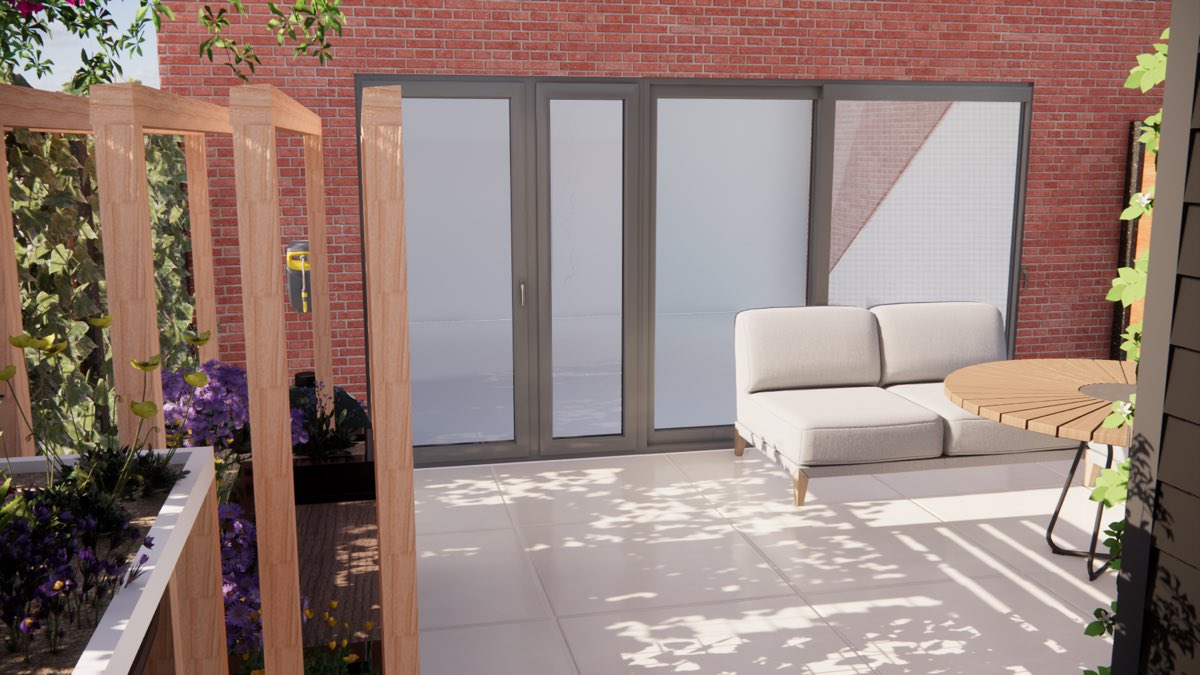 Ontwerp dat wij maakten voor een tuin in Pijnacker, beeld 4