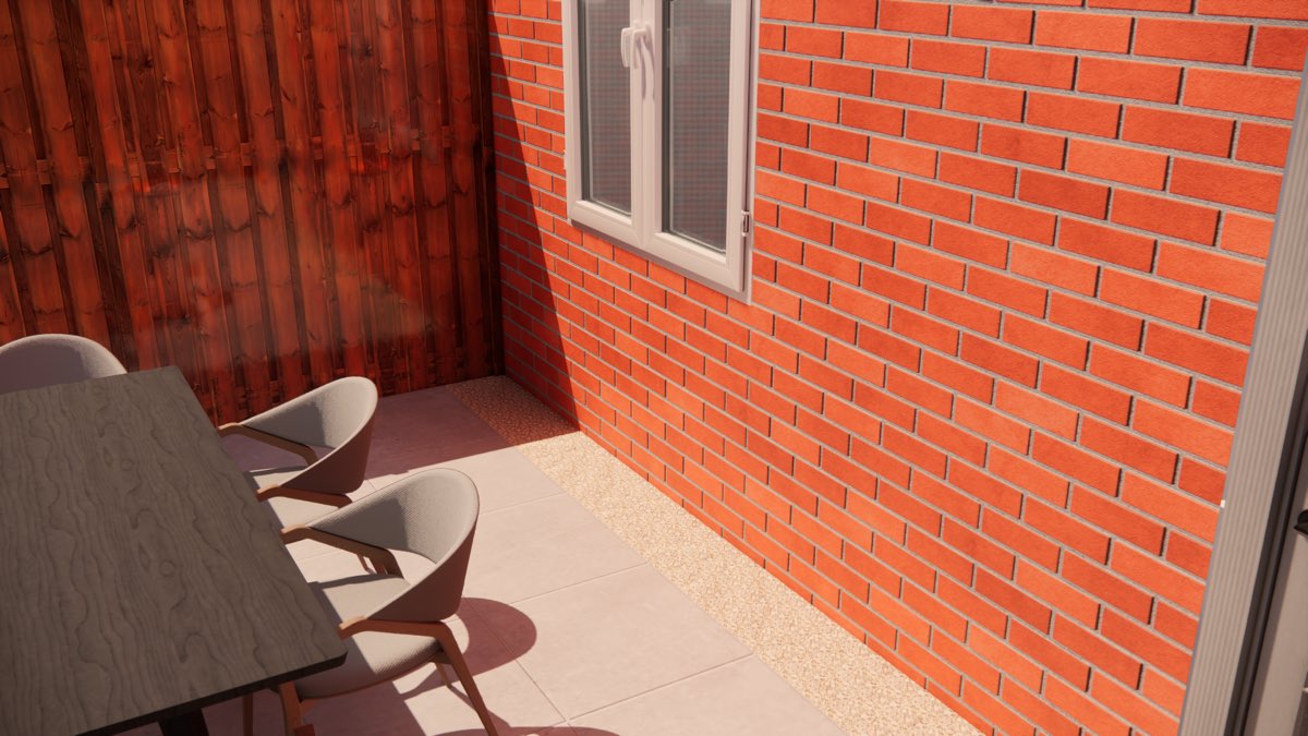 Ontwerp dat wij maakten voor een tuin in Schiedam, beeld 2