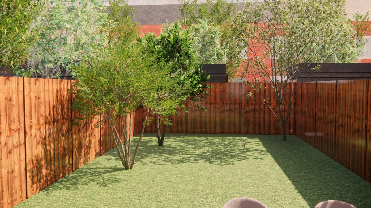 Ontwerp dat wij maakten voor een tuin in Schiedam, beeld 3